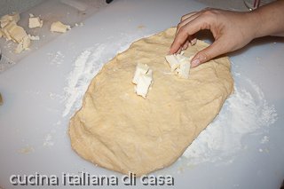 colomba, secondo impasto