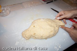 colomba fatta a mano