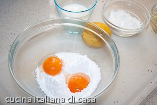 preparare la crema di limone