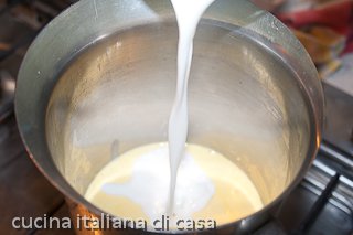 latte per pastorizzare la crema di limone
