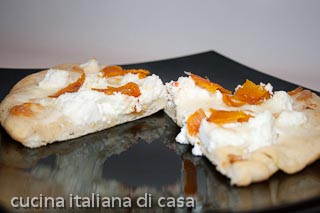 pizza con la bottarga