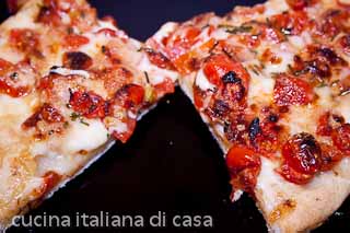 pizza gratinata