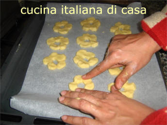 formare i canestrelli senza stampo