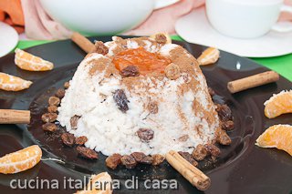 budino di riso alla cannella
