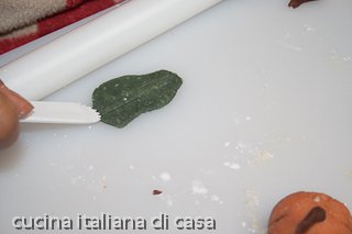 foglie di marzapane