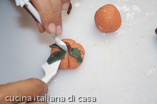decorazioni di marzapane