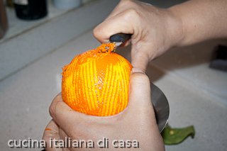 scorza di arancio