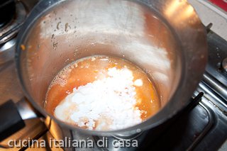 preparare la gelatina di arance