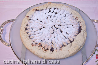 torta cacao e mandorle