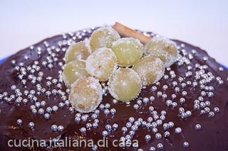 torta di ricotta e cioccolato
