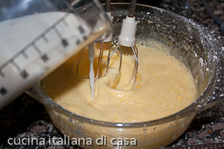 montare con il latte