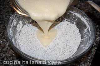 composto per la torta ai semi di papavero