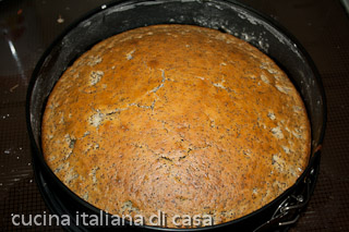 torta morbida ai semi di papavero