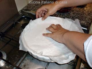 teglia per la crostata di frutti di bosco