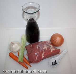 bocconcini di manzo, ingredienti