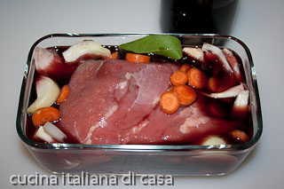 marinata in vino rosso