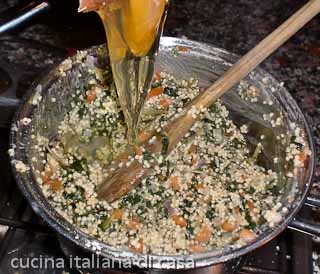 composto per le cotolette vegetali