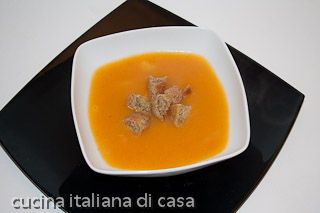 crema di carote