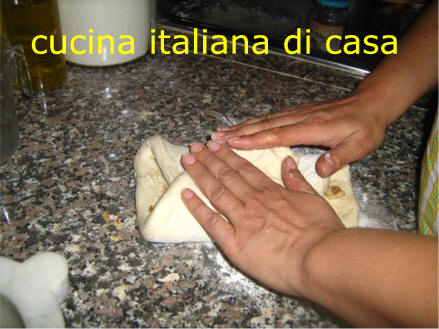 fare il pane con le noci