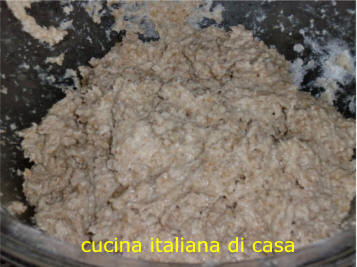 impasto per il pane integrale