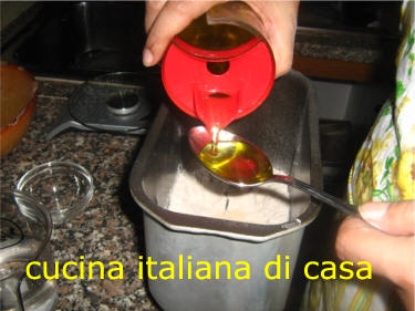 impasto per il pane nero