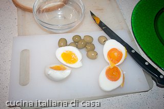 uovo e olive