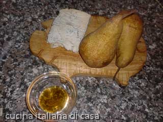 pere al gorgonzola: ingredienti