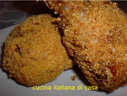 pollo fritto con la ricetta americana