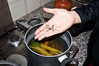 brodo aromatizzato