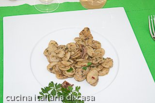 orecchiette con acciughe