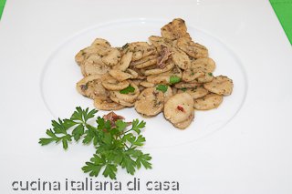 orecchiette acciughe e prezzemolo
