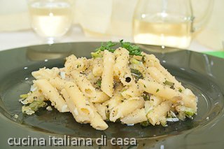 penne coi cipollotti
