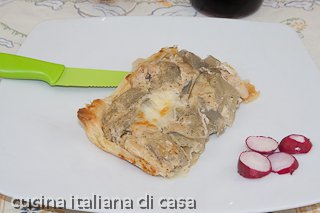 torta salata di coste