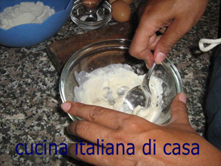 preprare l'impasto dei bomboloni