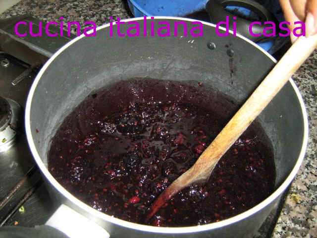 fare la marmellata di more
