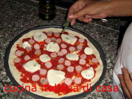preparare la pizza