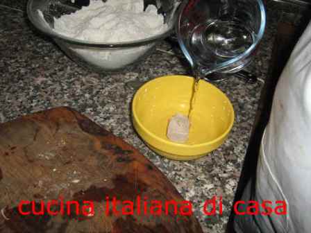 pasta della pizza al trancio
