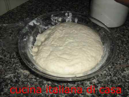 pasta per pizza lievitata