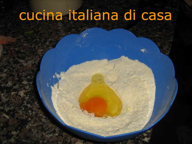 impasto per i ravioli di cozze