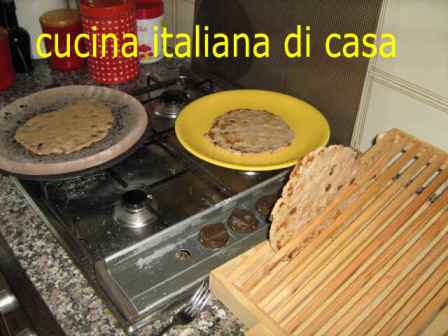 piadina di farina di castagne
