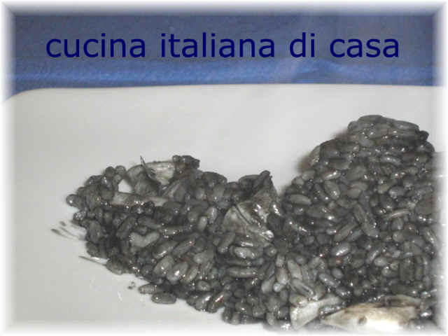 risotto con le seppie ed il loro nero