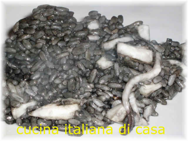 riso al nero di seppia