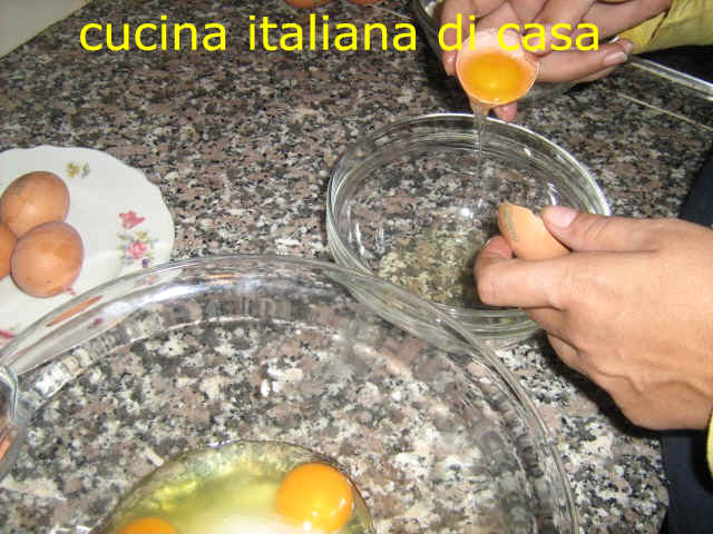 preparare il pan di spagna