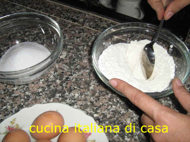 impasto del pan di spagna