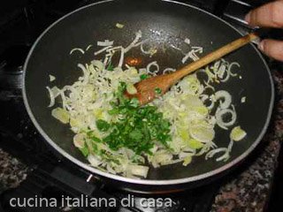 rosolatura porri