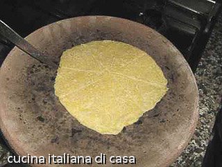 piadotto che cuoce sul testo