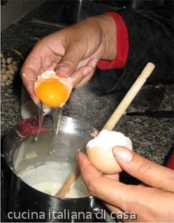 ripieno al gorgonzola: preparazione