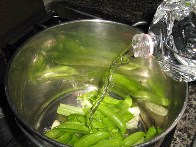 acqua per il brodo