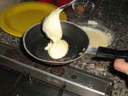pastella dei pancakes