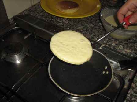 pancakes cottura